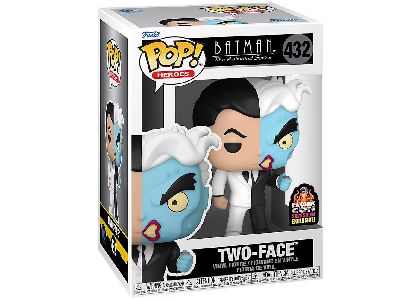 Funko Pop! Batman: The Animated Series Two-Face L.A. Comic Con 2021 Exclusive