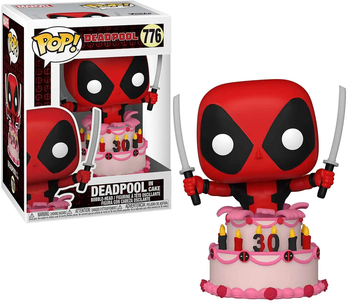 Funko Pop! Marvel Deadpool in Cake