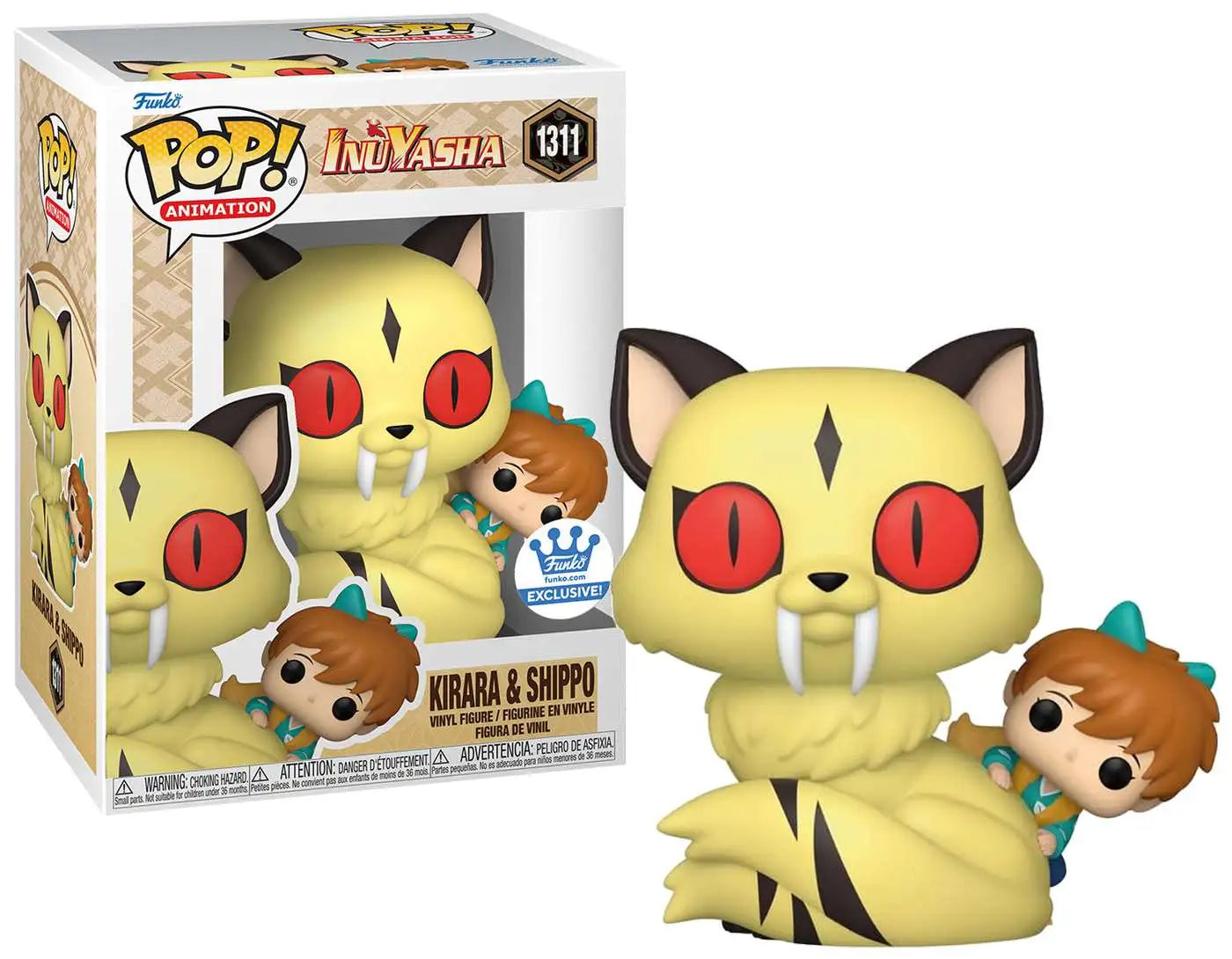 Funko Pop!: Inuyasha Kirara And Shippo Funko Shop Exclusive