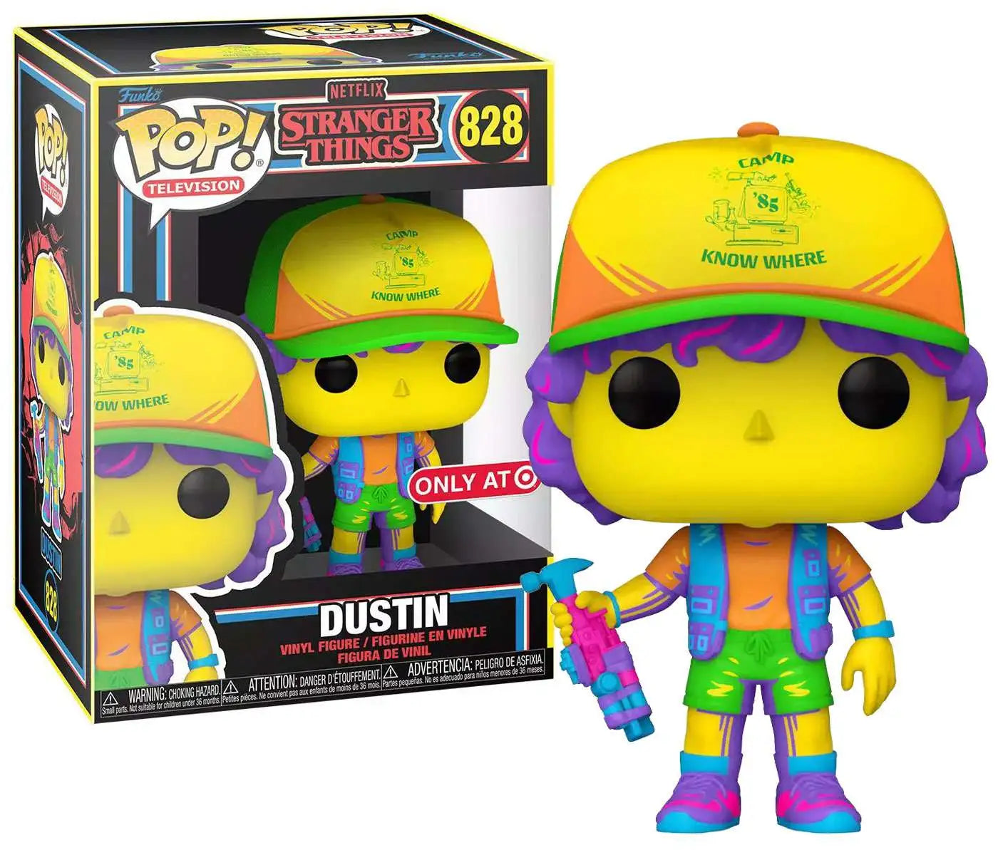 Funko Pop! Stranger Things Dustin Target Exclusive (Blacklight)