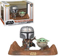 Funko Pop! Star Wars The Mandalorian With The Child (Grogu) Television Moments