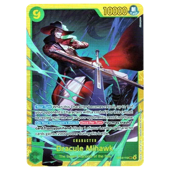 One Piece Dracule Mihawk SEC OP14-119 THE AZURE SEA'S SEVEN NM