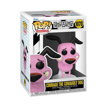 Funko Pop! Cartoon Network Courage The Cowardly Dog
