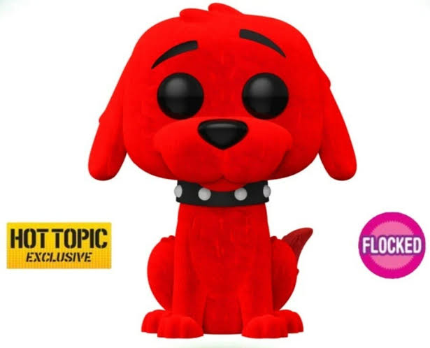 Funko Pop! Clifford: The Big Red Dog Hot Topic Exclusive Flocked