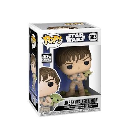 Funko Pop! Star Wars Luke Skywalker & Yoda