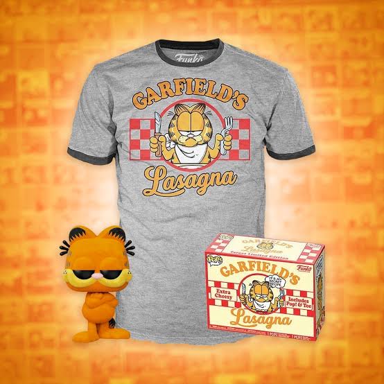 Funko Pop! Tees Garfield Flocked Target Exclusive