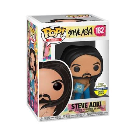 Funko Pop! Steve Aoki Toy Tokyo SDDC 2020 Exclusive