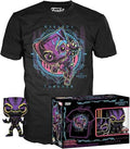 Funko Pop! Tee Marvel Infinity Saga Black Panther Target Exclusive Blacklight