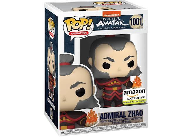 Funko Pop! Avatar: The Last Airbender Admiral Zhao Amazon Exclusive GITD