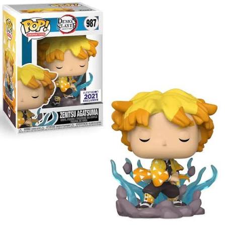 Funko Pop! Demon Slayer Zenitsu Agatsuma Funimation 2021 Exclusive