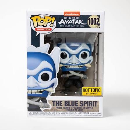 Funko Pop! Avatar: The Last Airbender The Blue Spirit Hot Topic Exclusive