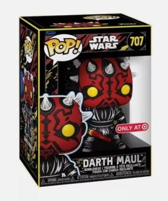 Funko Pop! Star Wars Darth Maul Retro Target Exclusive