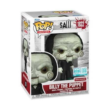 Funko Pop! Saw Billy The Puppet Funko Shop Exclusive LE 9500