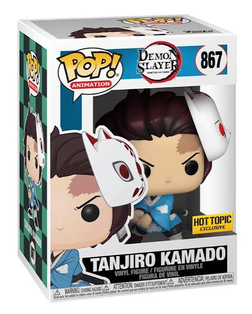 Funko Pop! Demon Slayer Tanjiro Kamado Hot Topic Exclusive