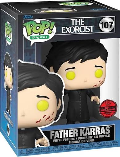 Funko Pop! The Exorcist Father Karras NFT Release 2050 PCS