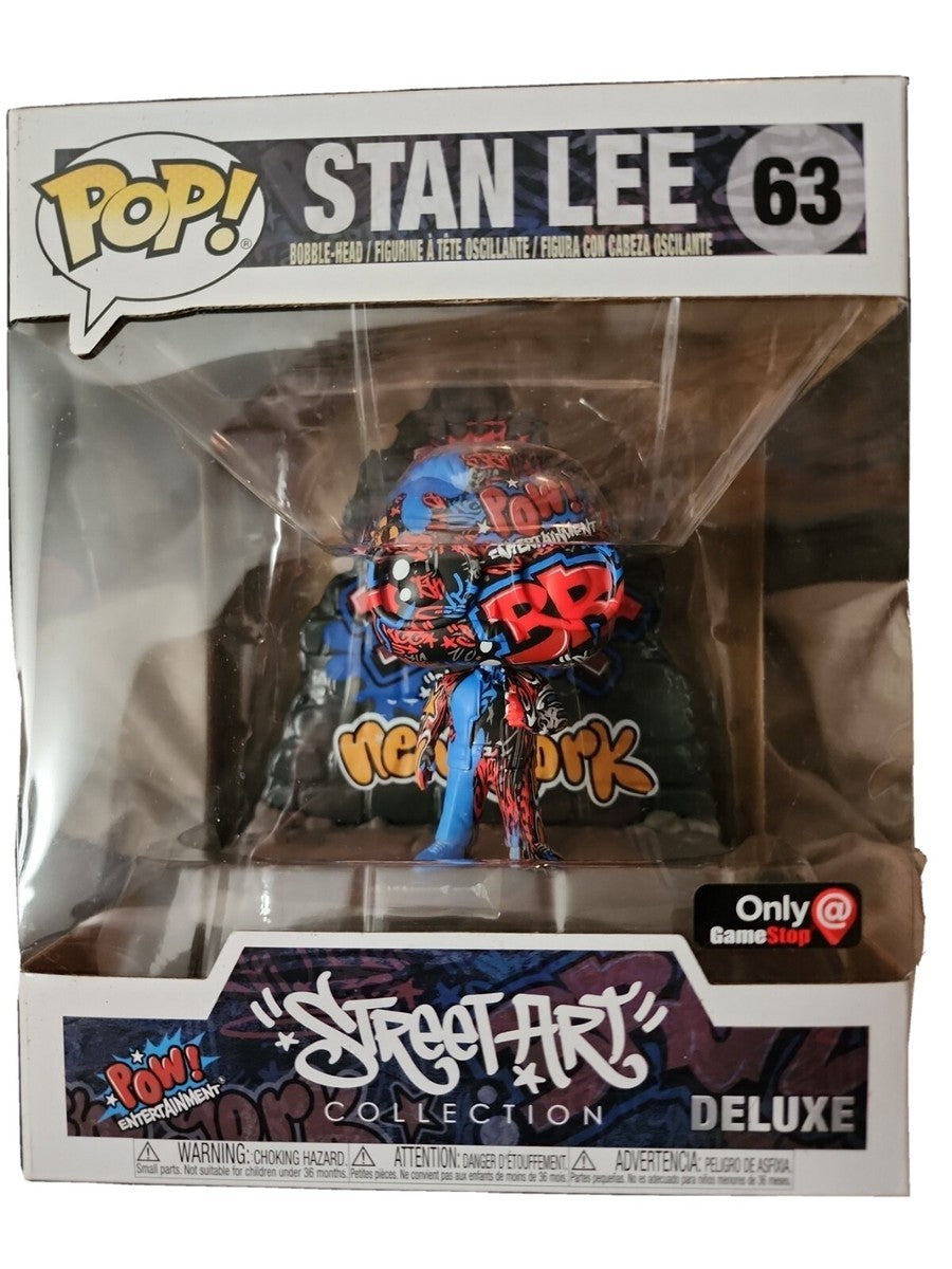 Funko Pop! Marvel Stan Lee Street Art Collection Gamestop Exclusive