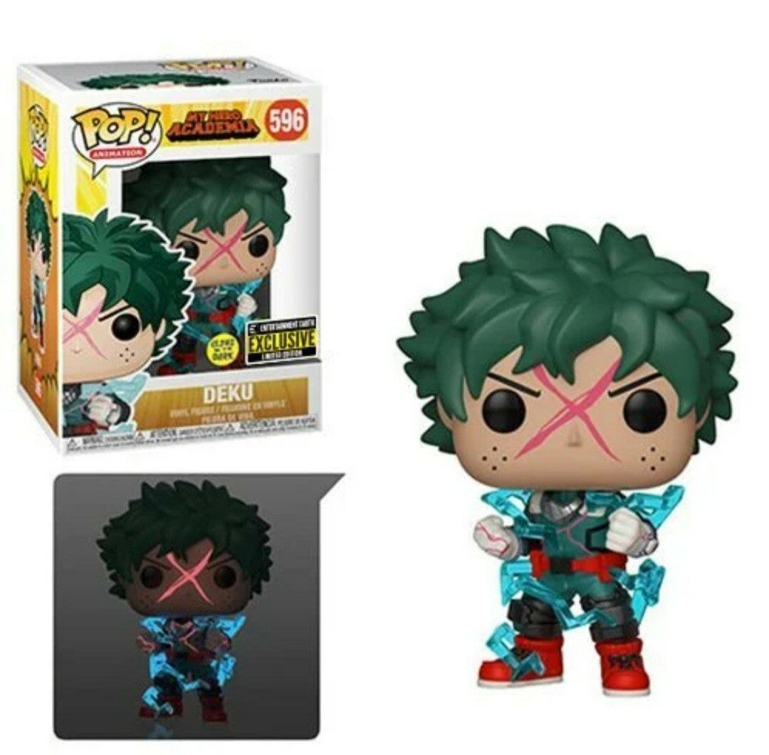 Funko Pop My Hero Academia Deku Entertainment Earth Exclusive GITD