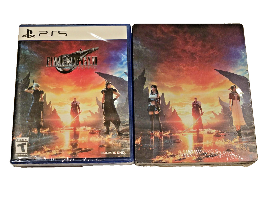 PlayStation 5 Final Fantasy VII: Rebirth Sealed W/ Steelbook