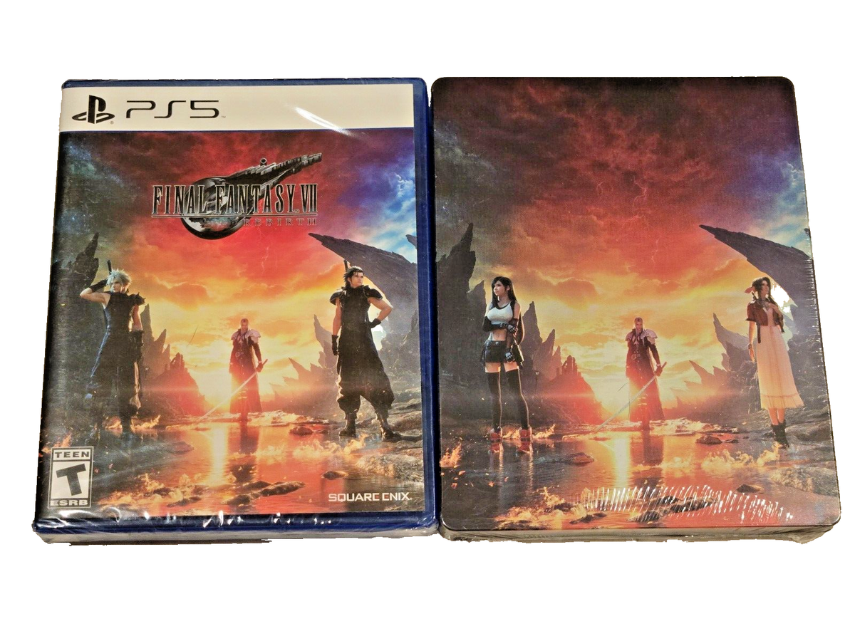 PlayStation 5 Final Fantasy VII: Rebirth Sealed W/ Steelbook