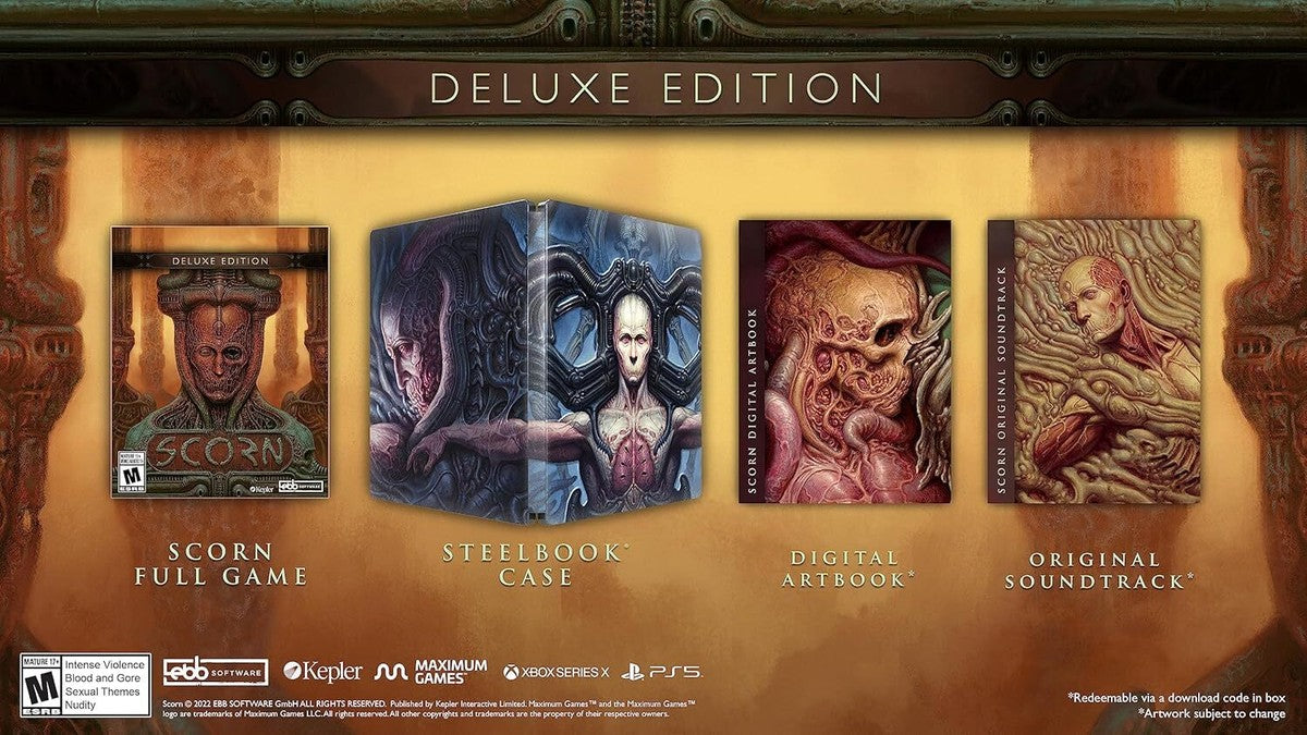 PlayStation 5 Scorn Deluxe Edition Sealed