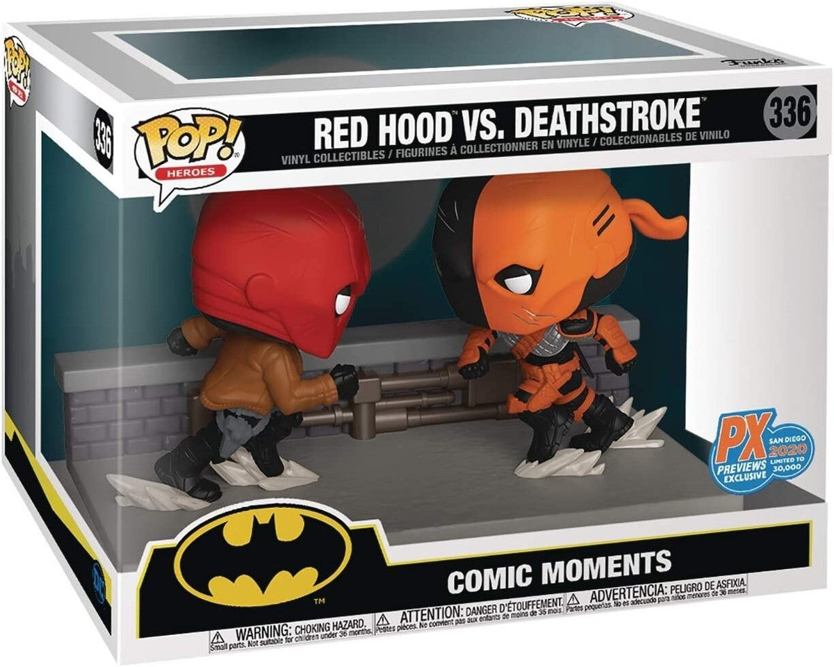 Funko Pop! DC Red Hood vs Deathstroke PX Previews Exclusive LE 30,000