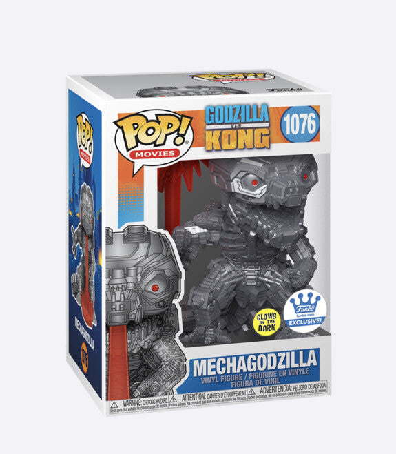 Funko Pop! Godzilla VS Kong Mechagodzilla Funko Shop Exclusive GITD