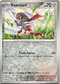 Pokemon TCG Pawniard SV03 Obsidian Flames Reverse Holo 2023