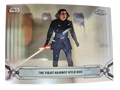 Topps Star Wars Chrome Legacy The Fight against Kylo Ren Refractor Parallel #198