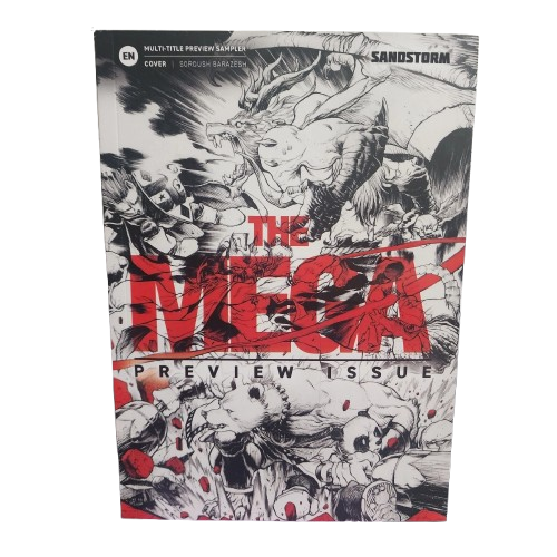 The Mega Preview Comic Issue By Sandstorm Comics