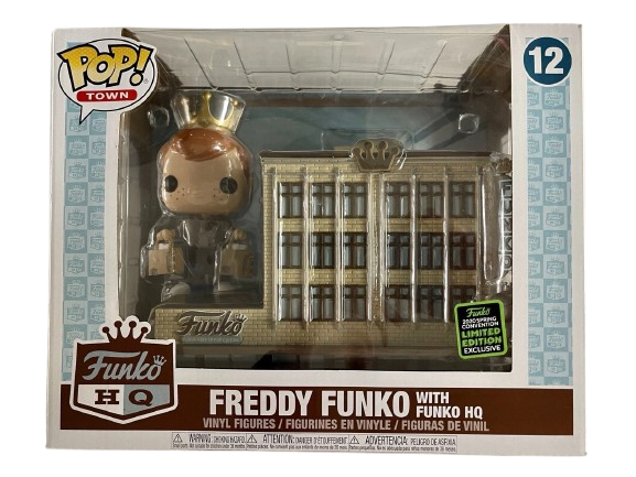 Funko Pop Freddy Funko W/ Funko HQ EECC 2020 Con Sticker