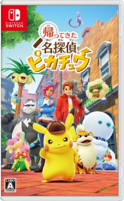 Nintendo Switch Detective Pikachu Returns NiB JP