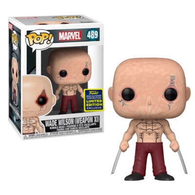 Funko Pop! Marvel Wade Wilson (Weapon XI) SDCC 2020 Shared Sticker Exclusive