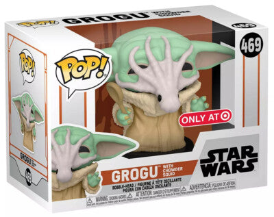 Funko Pop! Star Wars Grogu with Chowder Squid Target Exclusive