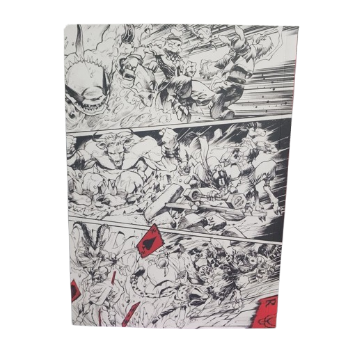 The Mega Preview Comic Issue By Sandstorm Comics